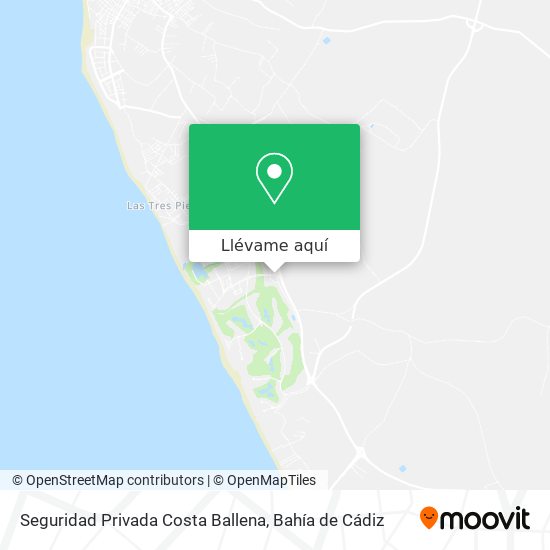 Mapa Seguridad Privada Costa Ballena