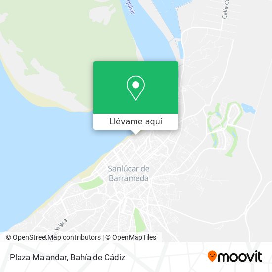 Mapa Plaza Malandar