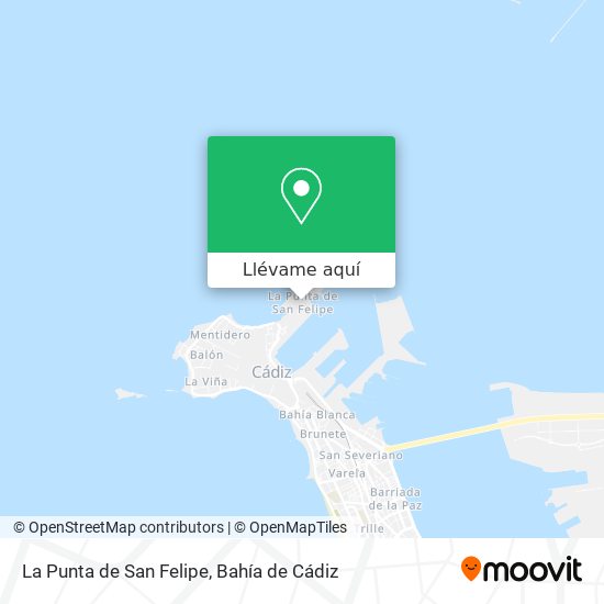 Mapa La Punta de San Felipe