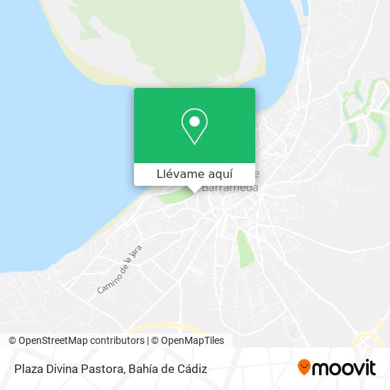 Mapa Plaza Divina Pastora