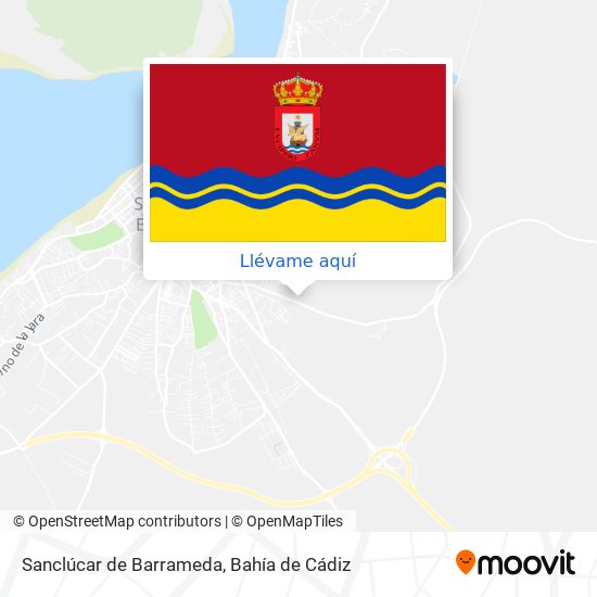 Mapa Sanclúcar de Barrameda