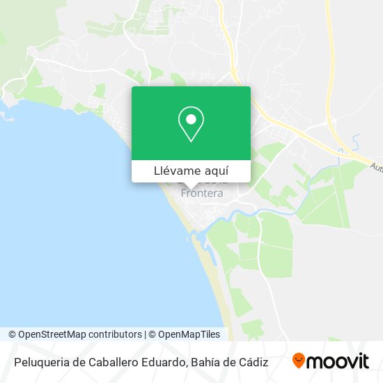Mapa Peluqueria de Caballero Eduardo
