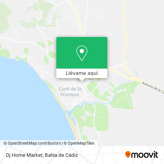 Mapa Dj Home Market