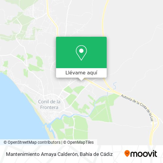 Mapa Mantenimiento Amaya Calderón