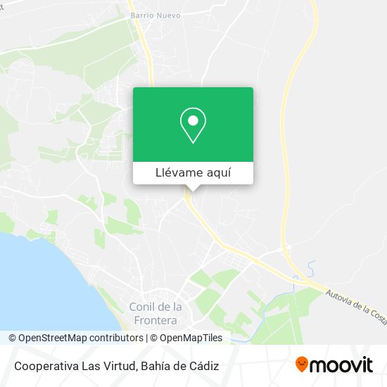 Mapa Cooperativa Las Virtud