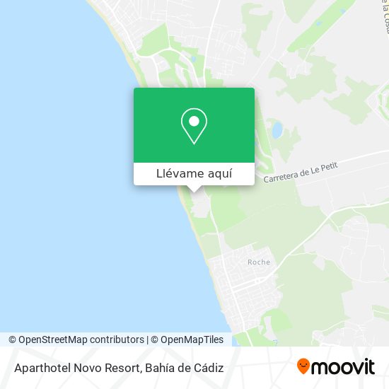 Mapa Aparthotel Novo Resort