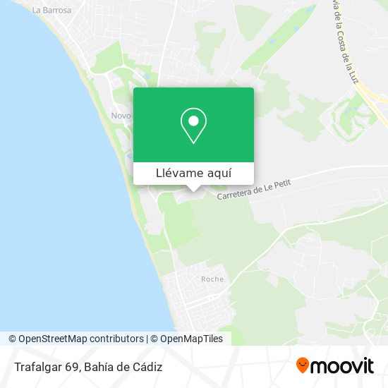 Mapa Trafalgar 69