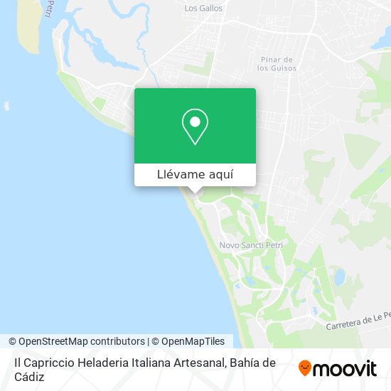 Mapa Il Capriccio Heladeria Italiana Artesanal