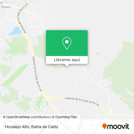 Mapa Hozalejo Alto