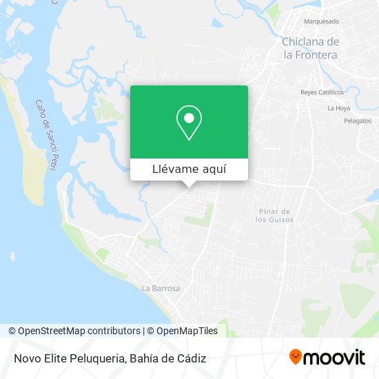 Mapa Novo Elite Peluqueria