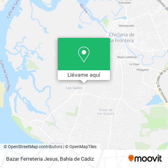 Mapa Bazar Ferreteria Jesus