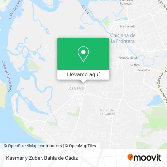 Mapa Kasmar y Zuber