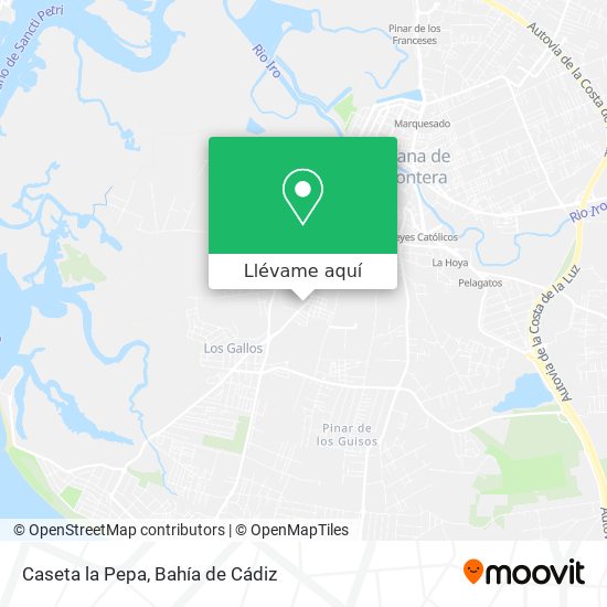 Mapa Caseta la Pepa