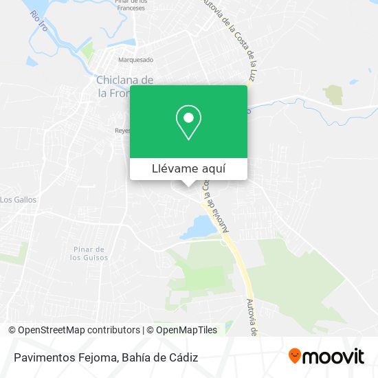 Mapa Pavimentos Fejoma
