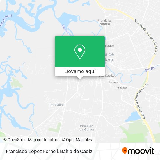 Mapa Francisco Lopez Fornell