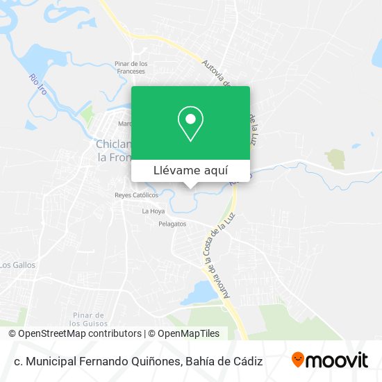 Mapa c. Municipal Fernando Quiñones