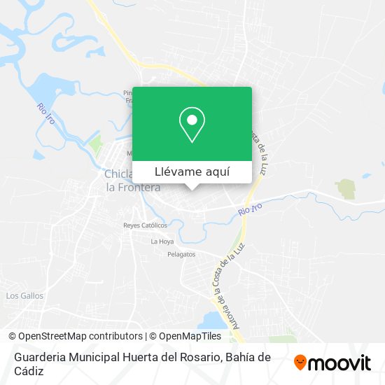 Mapa Guarderia Municipal Huerta del Rosario