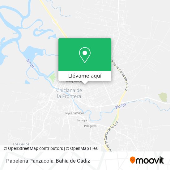 Mapa Papeleria Panzacola