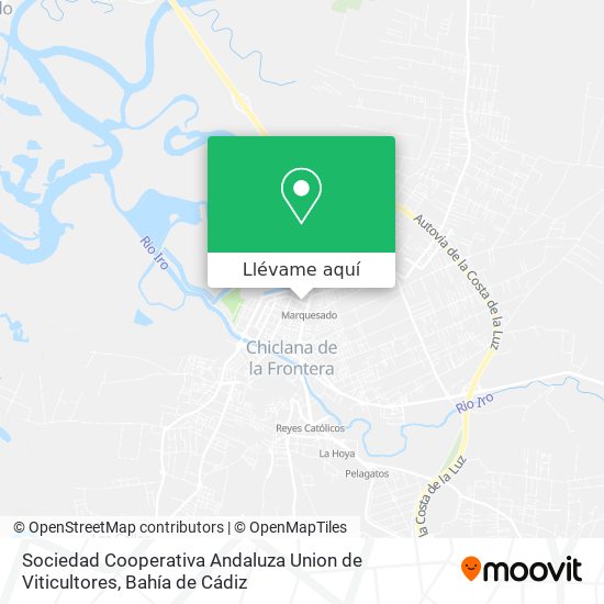 Mapa Sociedad Cooperativa Andaluza Union de Viticultores
