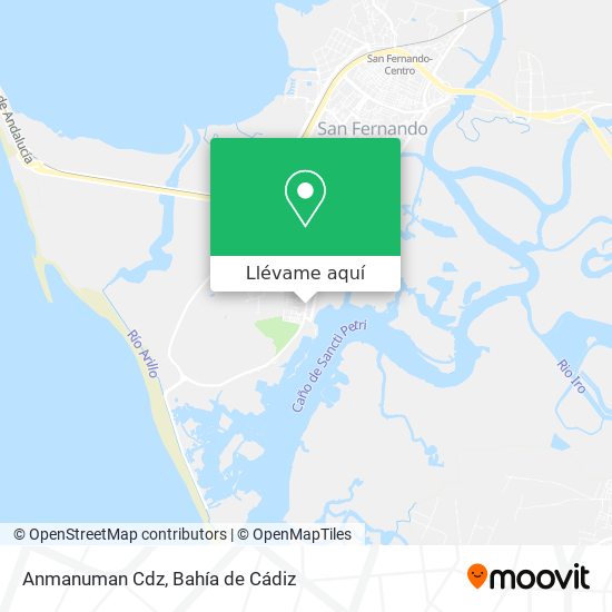 Mapa Anmanuman Cdz