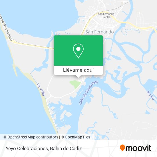 Mapa Yeyo Celebraciones