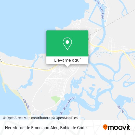 Mapa Herederos de Francisco Aleu