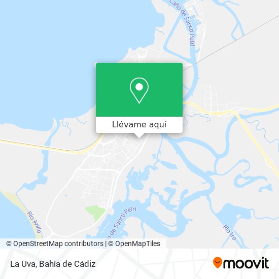 Mapa La Uva