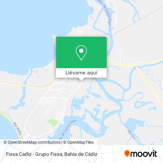 Mapa Fissa Cadiz - Grupo Fissa