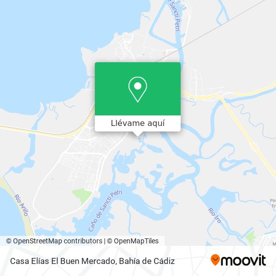 Mapa Casa Elías El Buen Mercado