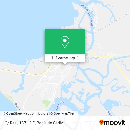 Mapa C/ Real, 137 - 2 D