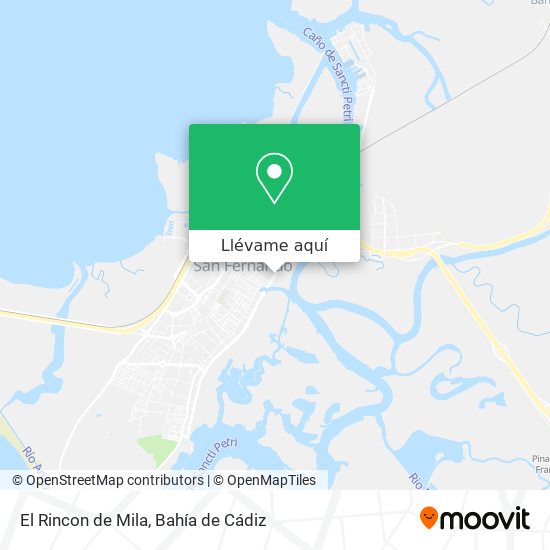 Mapa El Rincon de Mila