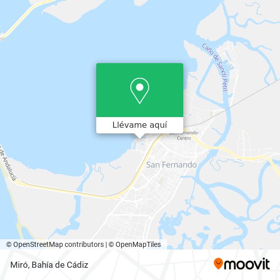 Mapa Miró