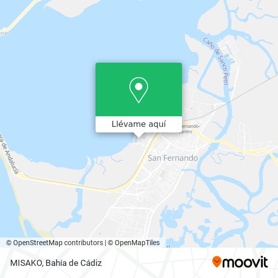 Mapa MISAKO
