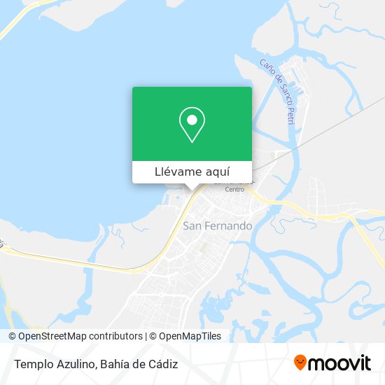 Mapa Templo Azulino