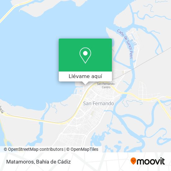 Mapa Matamoros