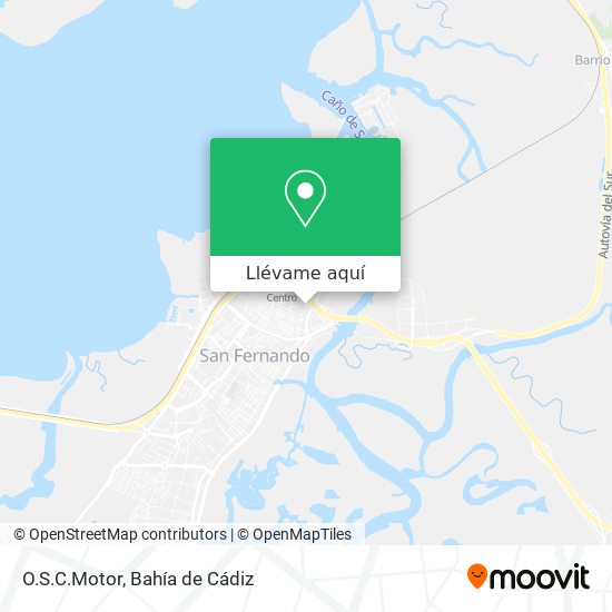 Mapa O.S.C.Motor