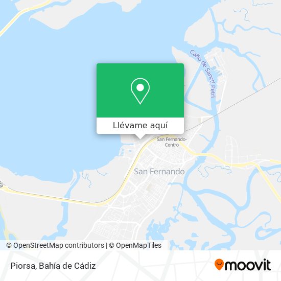 Mapa Piorsa