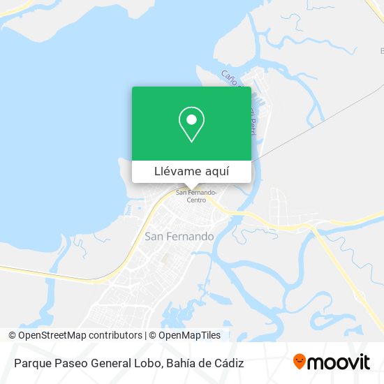 Mapa Parque Paseo General Lobo