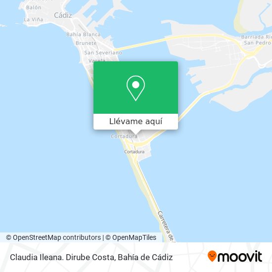 Mapa Claudia Ileana. Dirube Costa
