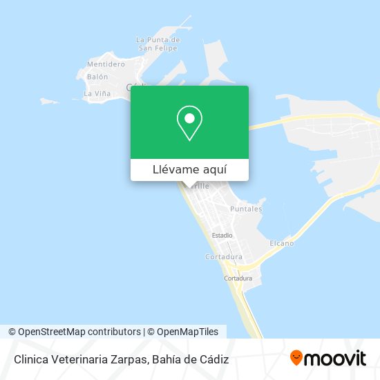 Mapa Clinica Veterinaria Zarpas