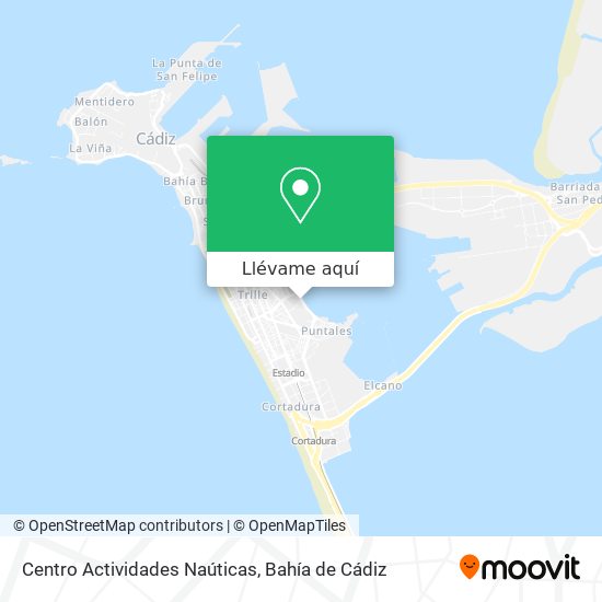 Mapa Centro Actividades Naúticas