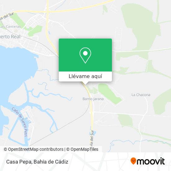 Mapa Casa Pepa