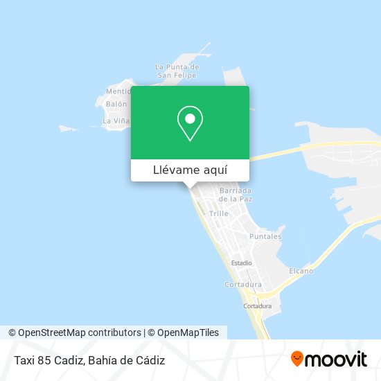 Mapa Taxi 85 Cadiz