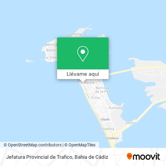 Mapa Jefatura Provincial de Trafico