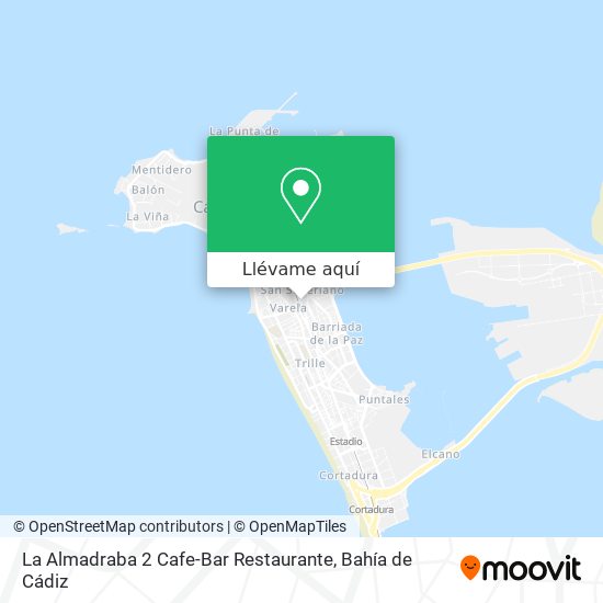 Mapa La Almadraba 2 Cafe-Bar Restaurante