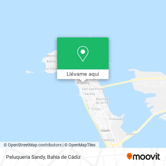 Mapa Peluqueria Sandy