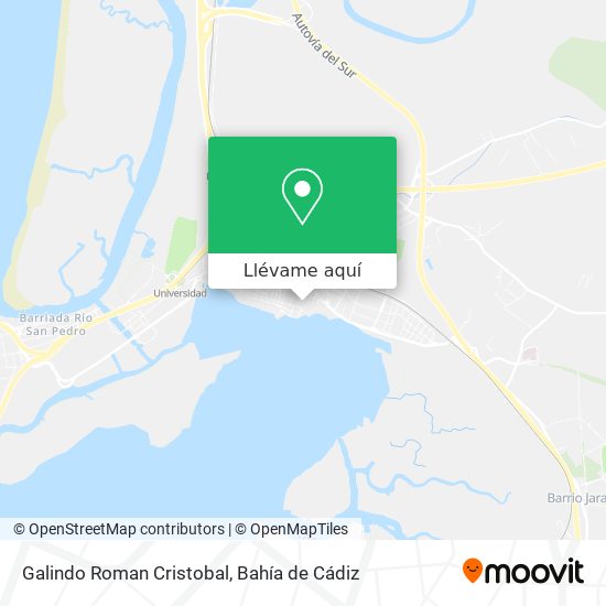 Mapa Galindo Roman Cristobal