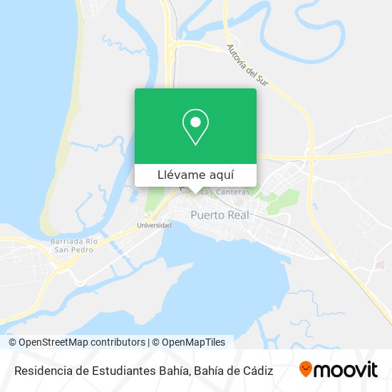 Mapa Residencia de Estudiantes Bahía
