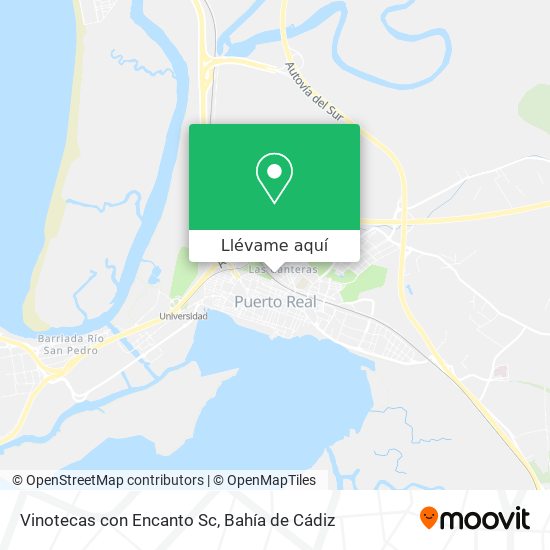 Mapa Vinotecas con Encanto Sc