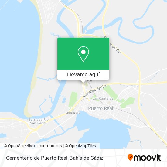 Mapa Cementerio de Puerto Real